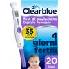 Clearblue Test di Ovulazione Digitale Avanzato 20 Pezzi