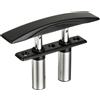 Osculati Bitta a scomparsa GHOST 160mm nera - 1 PZ Osculati - 40.156.16 - 4015616