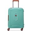 DELSEY PARIS - MONCEY - Valigia da Cabina Rigida Sottile Materiale Riciclato e Riciclabile - 55x40x20 cm - 36 L - S - Mandorla