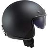 LS2, Casco Moto Jet BOB SOLID Matt Black, L