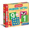 Clementoni Sapientino Montessori - Numeri Tattili, Gioco Educativo Metodo Montessoriano per Bambini 3-5 Anni con Flashcards per Imparare i Numeri e Contare, Made in Italy, Lingua Italiana, 16854