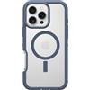 OtterBox Cover per iPhone 16 Pro Max Defender Series XT MagSafe, resistente a shock e cadute, cover ultra robusta, testata 7x vs le norme anti caduta MIL-STD 810G, Trasparente/Blu