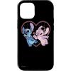 Disney Lilo e Stitch Angelo Cuore Baci Custodia per iPhone 12/12 Pro
