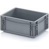 Auer Packaging Contenitore euro, 30 x 20 x 12 euro, impilabile, 30 x 20 x 12 cm, colore: grigio