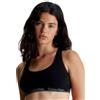 Calvin Klein Donna Bralette Racerback Bralette Preformata, Nero (Black), XS