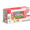 Nintendo Console Switch Lite Animal Crossing: New Horizons Isabelle Aloha edition (corallo) con gioco preinstallato e abbonamento 12 mesi Switch Online