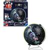 Ravensburger - Puzzle 3d Globo Glow In The Dark | Puzzle 3d Bambini A Partire Dagli 6 Anni | Modellismo Da Costruire Bambini Di 180 Pezzi | Regalo Bambino 6 Anni E Più