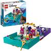 LEGO Disney Princess Libro delle Fiabe della Sirenetta con Micro Bamboline Ariel, Principe Eric e Ursula, Giochi per Bambini e Bambine dai 5 Anni in su da Viaggio, Film 2023 43213