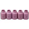 RIVERWELD TIG Ugello di allumina Coppa di ceramica Lente a gas 53N88#10 D16,0 x 48 mm Fit Sr DB WP 9 17 18 20 25 26 Torcia di saldatura tig 5pk