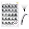 NAGARAKU 20D Volume Ciglia Extension 320 Fans Prefabbricate Gambo Lungo Ventagli Base Sottile A Punta Ciglia Finte Ciuffetti Fluffy Soffici Naturali Premade Fans Nere 16 Righe Box XL(0.07 D 9-14mm)