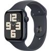 Apple Watch SE GPS 44mm Cassa Alluminio Mezzanotte con Mezzanotte Sport Band - M-L