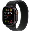 Apple Watch Ultra 2 GPS + Cellular 49mm Cassa Titanio Nero con Nero Trail Loop - S-M