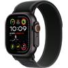 Apple Watch Ultra 2 GPS + Cellular 49mm Cassa Titanio Nero con Nero Trail Loop - M-L