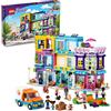 LEGO Friends Edificio della Strada Principale, Set Costruzioni Modulari con Café di Heartlake City, Parrucchiere e Casa delle Mini Bambole, Giochi per Bambini e Bambine da 8 Anni, Idea Regalo 41704