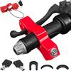 RAFIYU Lucchetto per Moto Universale, Blocca Disco per Moto Regolabile, Blocco Manubrio Antifurto di Sicurezza, Adatto per Scooter, Ciclomotori, Scooter, Biciclette, ATVs, Fuoristrada