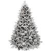 XONE Albero di Natale INNEVATO White Montgomery 240 CM