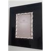 Bastianelli cornice o specchiera in argento 925 bambù con legno lucido