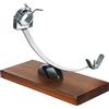 Nerthus FIJ 853 portaprosciutto basculante con testa girevole e base regolabile supporto per tagliare prosciutto e spalla
