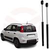Fastner Compatibile Coppia Pistoncini Gas Portabagagli Per Fiat Panda ( 2003-2012) | Ricambio 46827091 | Rinforzati Pistoni Gas Bagagliaio
