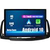 WOSTOKE Android Radio CarPlay&Android Auto Autoradio Car Navigazione Stereo Multimedia Player GPS Touchscreen RDS DSP WiFi Unità principale di ricambio per Buick Regal 09-12 For Opel Insignia,se applicabile