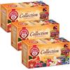Pompadour, Collection Infusi alla Frutta, 5 Gusti Assortiti, 75 Filtri (3 Confezioni da 25 Filtri), Ideali per Tutta la Famiglia, Senza Lattosio, Glutine e Allergeni, Vegan