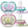 PHILIPS SpA Succhietti Ultra Air Deco Girl 0-6M Philips Avent 2 Pezzi