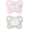 CHICCO (ARTSANA SpA) Succhietto Rosa 2-6M Dual Soft Chicco 2 Pezzi