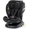 KidsZone Seggiolino Auto 9-36 kg Isofix i-Size, 40-150 cm - Seggiolino Auto Girevole 360 per Bambini Gruppo 0/1/2/3 - Top Tether, Reclinabile 5 posizioni, Regolabile in Altezza