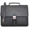 Valigeria.shop Borsa Uomo Donna Porta Documenti Ventiquattrore Organizer A4 Valigetta da Lavoro con Tracolla (Ma33 Nero)