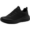Jana Sneaker da Donna Basse Sportive Vegan, Nero (Black), 39 EU