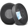 SOULWIT Cuscinetti auricolari in gel di raffreddamento per Jabra Evolve2 65 (Evolve 2 65MS 65UC MS UC)/Evolve2 40 (40UC 40MS USB)/Elite 45h On-Ear Wireless Headset, con tessuto in seta di ghiaccio