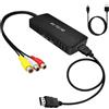Aolirot Adattatore AV to HDMI Full HD Adattatore da RCA a HDMI convertitore audio video 1080P composito CVBS con cavo HDMI per HDTV Monitor Proiettore STB VHS PS3 Sky Blu-ray Lettore DVD