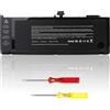 OPAHUTER A1321 A1286 Laptop Batteria per MacBook Pro 15 Inch Mid 2009 Mid 2010, Replacement for MacBook Pro Battery A1321 A1286 MC371LL/A MC372LL/A MB985 MB986 MC118 77.5WH