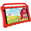 Tibuta Tablet per bambini da 7 pollici, tablet Android 12 per bambini, tablet con app di sicurezza bambini KIDOZ, 4 GB di RAM + 32 GB di memoria, istruzione, giochi, apprendimento e giochi per bambini