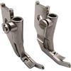 CKPSMS Marca - Piedino per cerniera stretto destro e sinistro #KP-19268+KP-19269 compatibile con/sostituzione per PFAFF Brand 145 335 545 1245 (cerniera destra+sinistra)