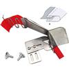 ckpsms Marca -1SET # KP-123 Macchina da Cucire Doppia Piegatura Finitura Pulita Rilegatura Superiore e Inferiore Attacco per Rilegatura (Tape Size 1-3/16=30MM)