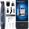 Remington Trimmer per Naso & Orecchie Uomini (Barba, Capelli dell'Orecchio, del Viso e Sopracciglia, 2 Accessori, Trimmer di Precisione, Lame Acciaio Inox, a Batteria, Kit 13 Pezzi, Custodia) NE3890