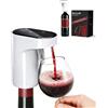 Redsack Regalo per la Festa della Repubblica - 5-in-1 Decanter Elettrico Vino & Erogatore Liquori Smart | Aeratore Auto con Dosaggio 1-999ml | Per Appassionati di Vino, Whisky e Host(Bianco)