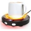 Accwork Scaldatazze Scalda Tazze da Caffè, Scalda Bevande Scalda Latte, Tè con con 3 impostazioni di temperatura - 2-12H Spegnimento Automatico, Scalda Caffè per Ufficio, Casa