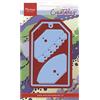 Marianne Design Creatable Etichette con Cuori, Metal, Blu, 6.1x10.1x0.4 cm