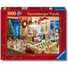 Ravensburger - Puzzle 1000 Pezzi Birbanti Natalizi | Puzzle Adulti E Famiglie | Dimensione Di 70x50 cm | Regalo Adulti | Regali Natale