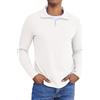 COOFANDY Pullover in Pile con Mezza Zip Uomo, Felpa a Maniche Lunghe da Esterno, Autunno e Inverno, Calda, Leggera Marrone 3XL