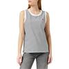 Levi's Dara Tank Morgan Stripe Cloud Dancer St, T-shirt Donna, Morgan Stripe Cloud Dancer, M