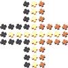 Hayaww 90 Pcs Ciondolo Croce In Legno Naturale, Mini Crocifisso Piccolo Vintage Per Bomboniere, Artigianato Fai-Da-Te Della Scuola Domenicale