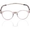 CliC Tube Pantos Occhiali Lettura Grigio Chiaro +3.0 con Calamita | Forma pantos rotonda, aste tubolari, chiusura magnetica flessibile, uomo e donna, Made in Italy