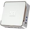 ACEMAGICIAN Mini PC Ιntel Celeron N5105,12GB DDR4 256GB SSD, Micro Desktop Computer, Supports 4K HD Dual HDMI, Dual Band WiFi 2.4G/5G, BT 4.2, Gigabit Ethernet