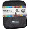 Tinta Unita Astuccio Glitter nero TintaUnita Skyline color con 110 pastelli a matita Art Box