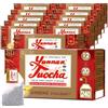 Yunnan Tuocha Zouji- Tè Nero Rivitalizzante al Ginseng Tuocha- 240 Filtri (Confezione da 12 x 20) - 480g - Autentico Tè Cinese d'Origine