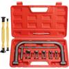 QZQUFJ 12 Pezzi Compressore Molle della Valvola, Smonta Molle Ammortizzatori Comprimi Molle Ammortizzatori Auto, Portatile Smonta Ammortizzatori Compressore Molle Ammortizzatori
