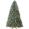 LIFERUN 240 cm Albero di Natale Artificiale, Albero di Natale Luxury Realistico, Folto, Aghi di Pino Pretrattati Realistici, con Supporto in Legno Fatto a Mano, 900 Punte, Ignifugo